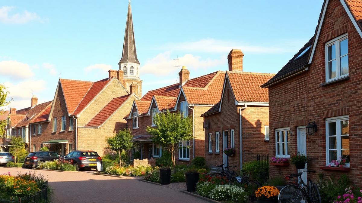 Sfeerbeeld van de wijk Hooglanderveen